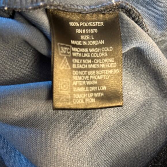 Bollé Mens Performance 1/4 Zip Long Sleeve Pullover Blue - Size Large - Picture 5 of 5